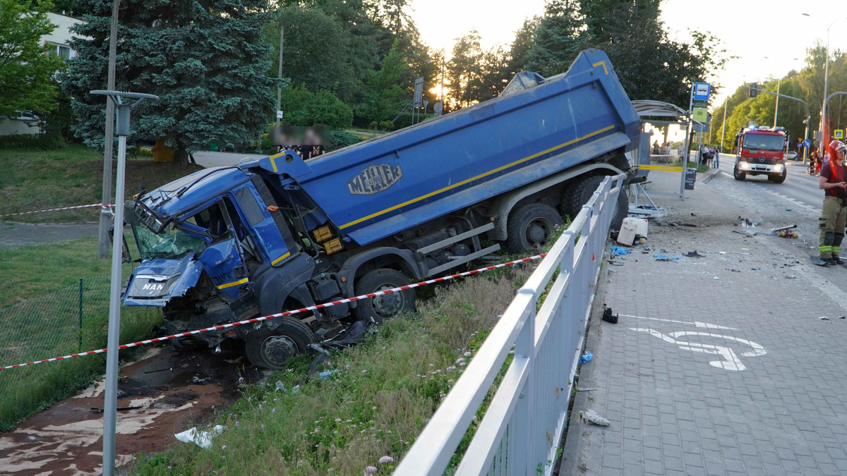 Wypadek w Olsztynie
