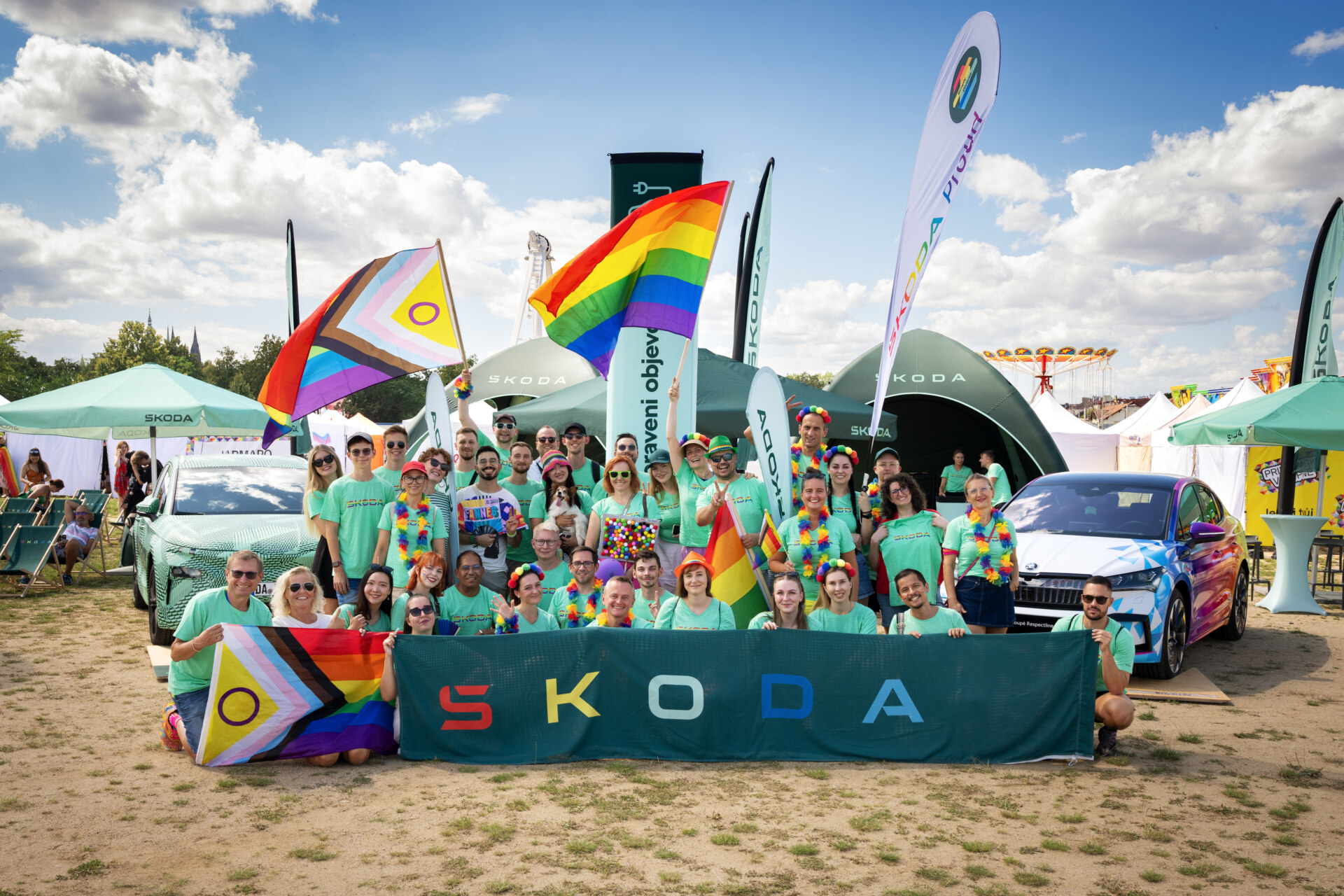 Škoda na Festiwalu Prague Pride