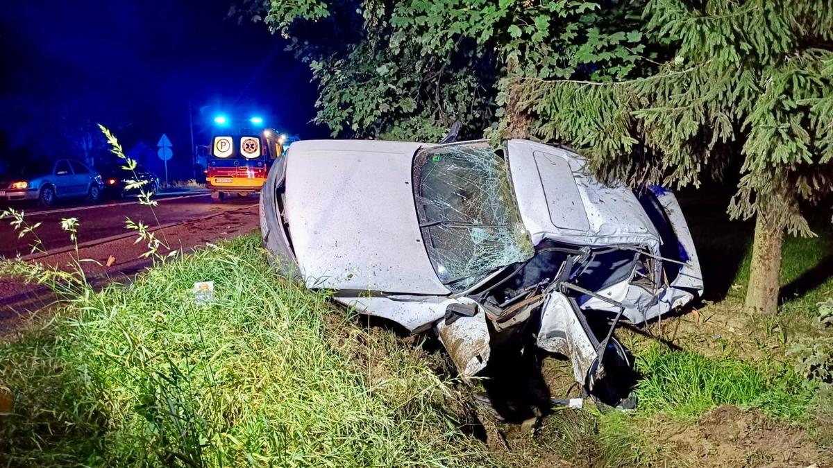 Wypadek w miejscowości Blizne