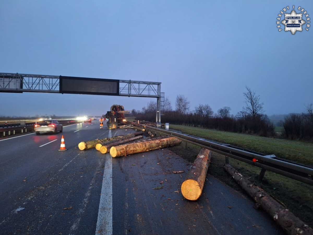 Niebezpieczne zdarzenie na A4