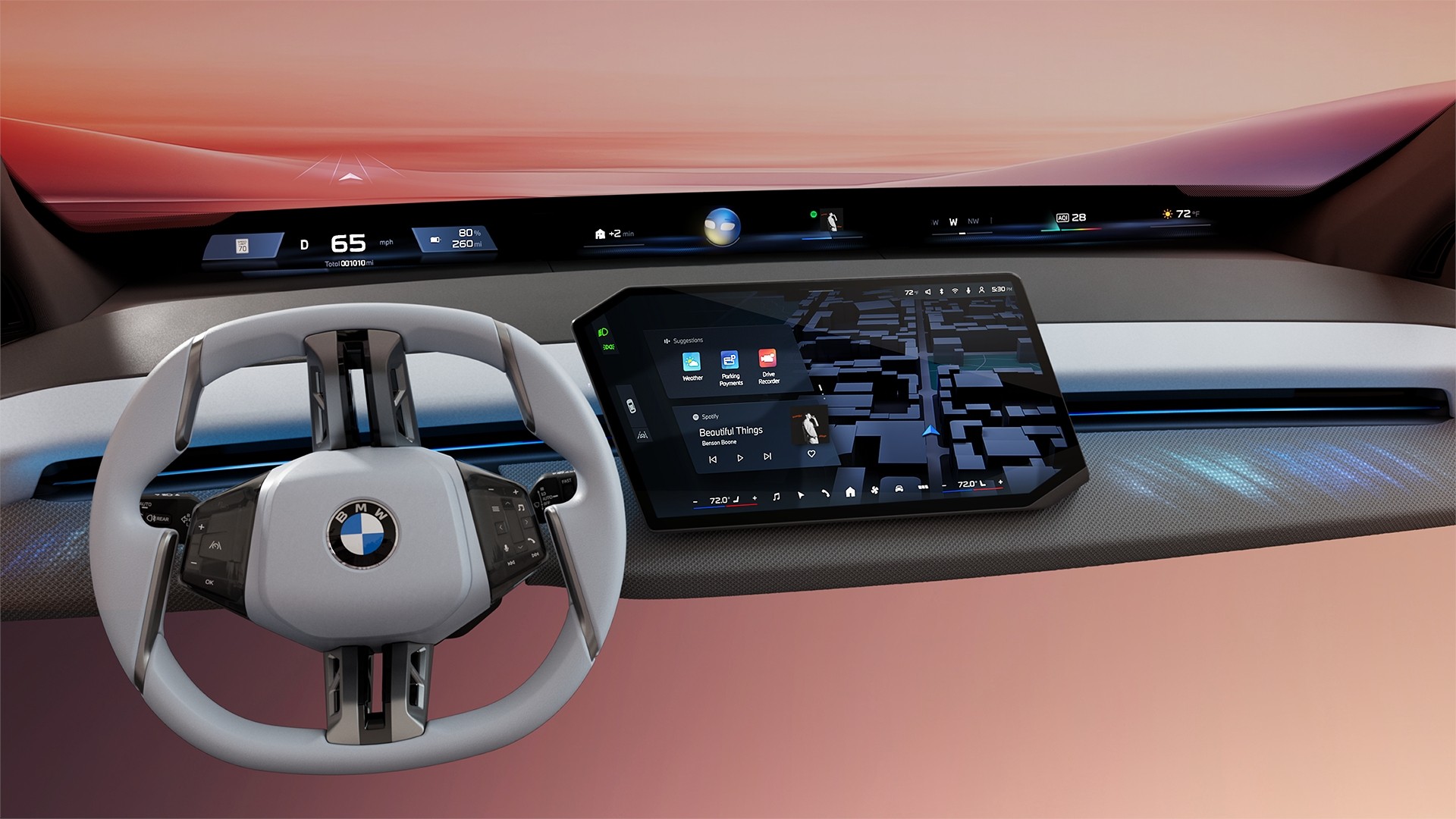 Nowy BMW Panoramic iDrive 