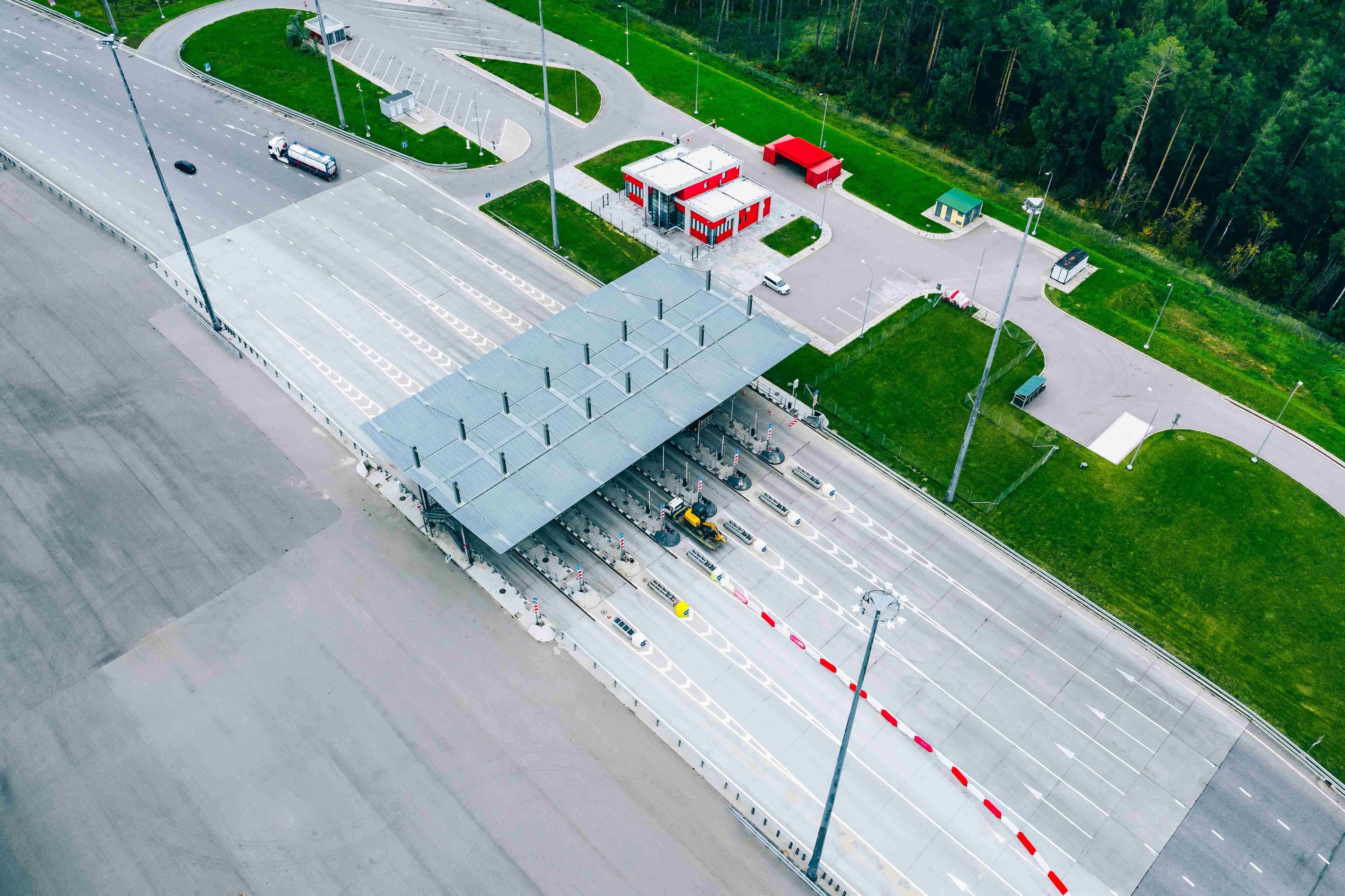 Bramki na autostradzie