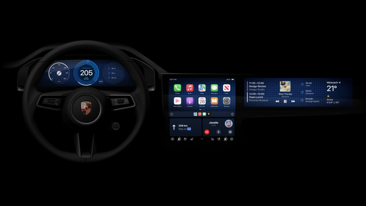 Aston Martin i Porsche z nowym Apple CarPlay