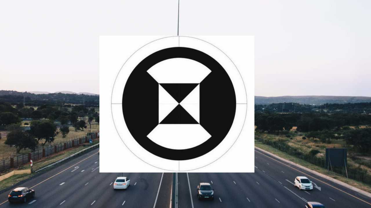 Dziwne znaki na niemieckich autostradach (czarno-biała klepsydra)