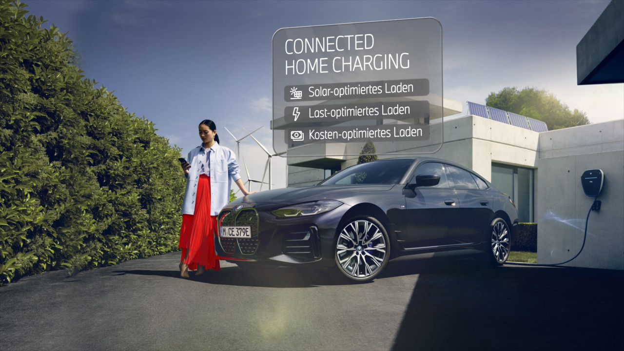 Connected Home Charging umożliwia ładowanie w domu wszystkich elektrycznych BMW i MINI