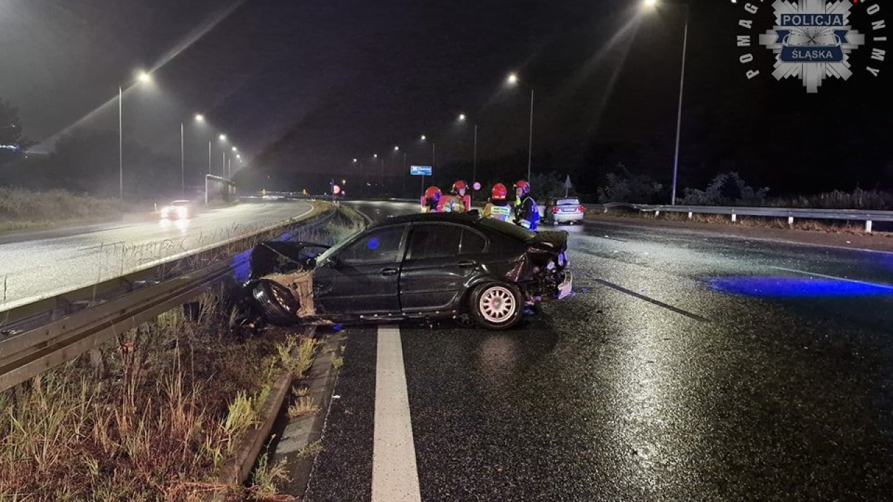 Śmiertelny wypadek na autostradzie A4 w Rudzie Śląskiej