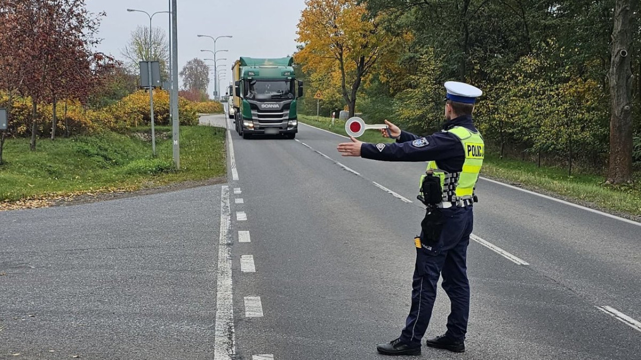 Podsumowanie policyjnych działań „Bezpieczny kierowca ciężarówki”