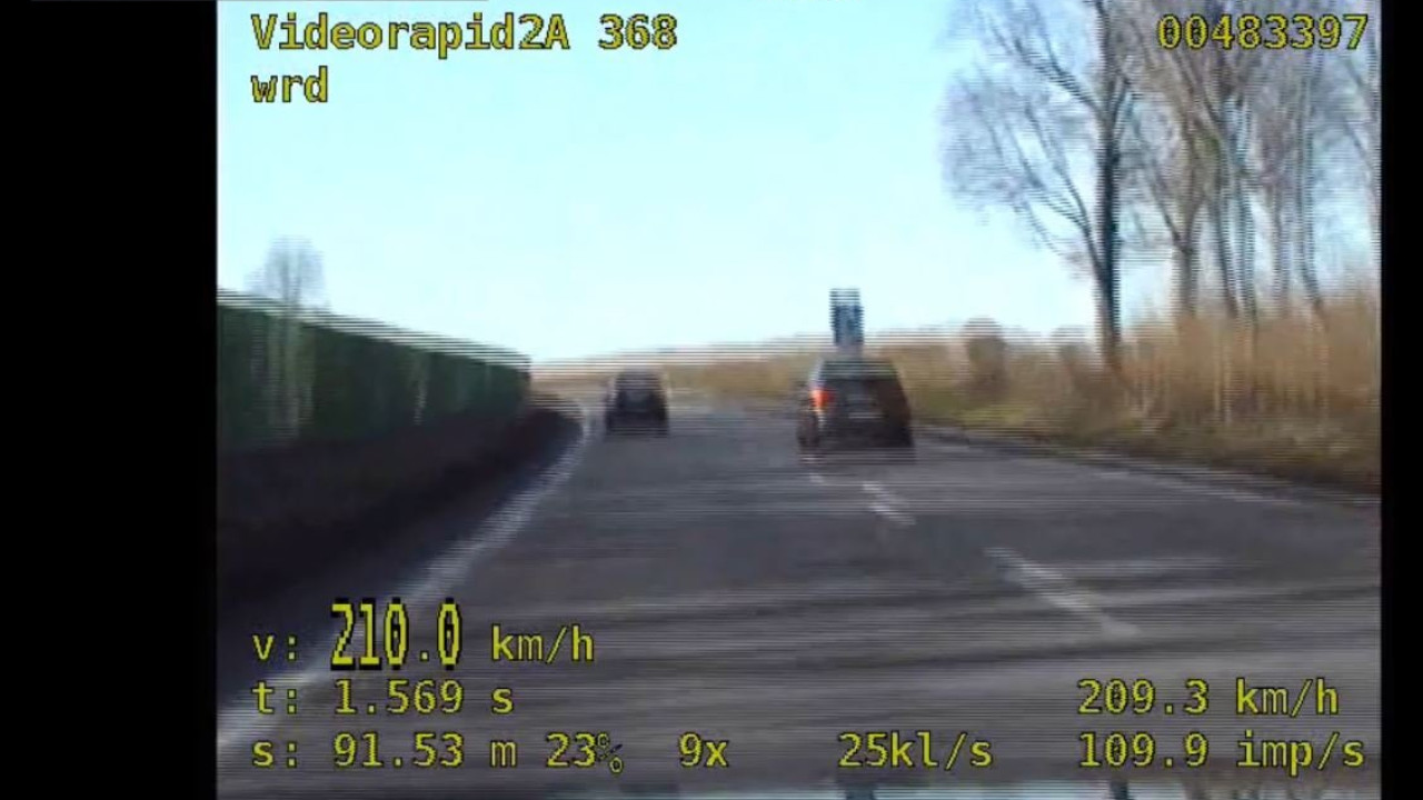 Pędził ponad 200 km/h autostradą, bo musiał „odreagować”