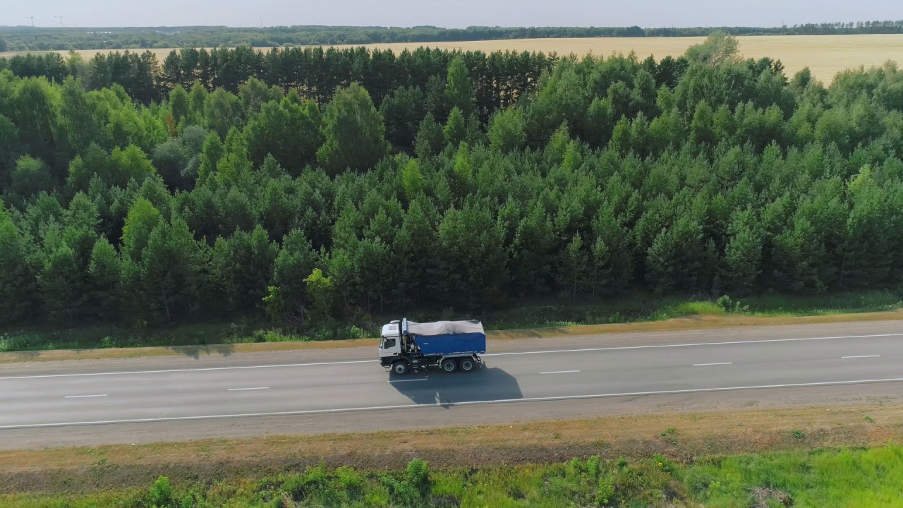 Długi pościg za polską ciężarówką zakończony w szpitalu psychiatrycznym