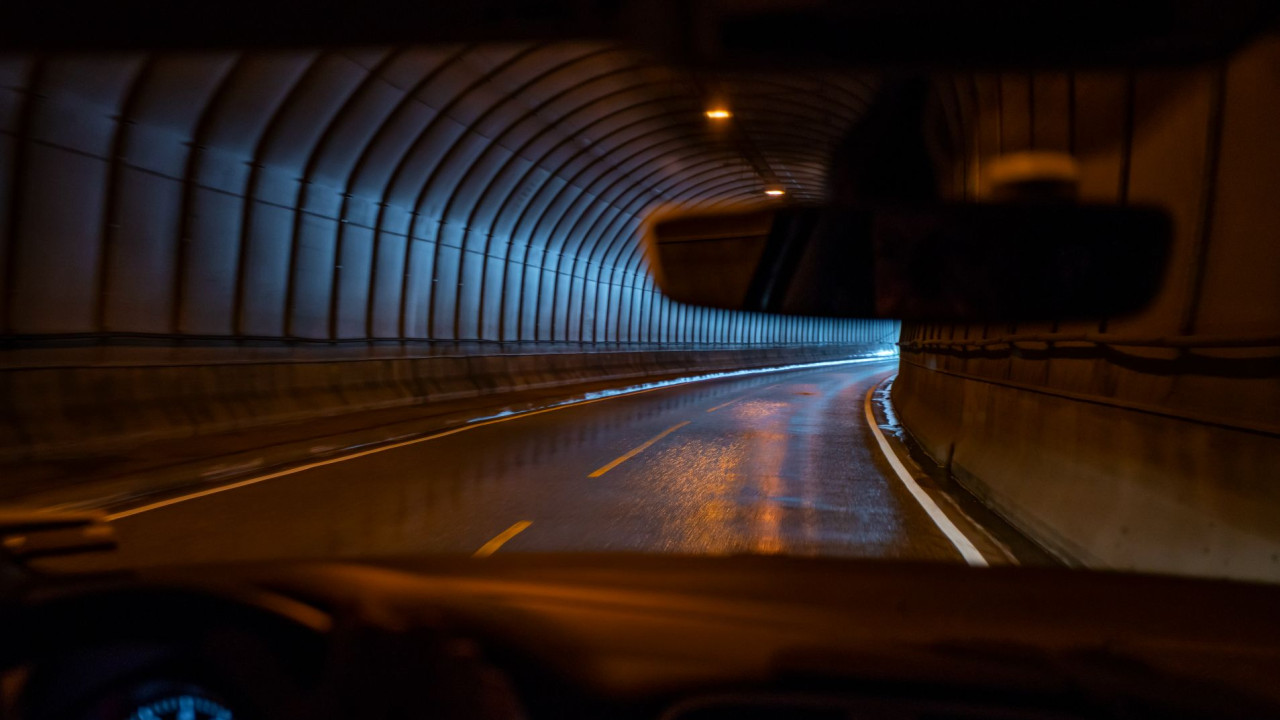 Niecodzienna sytuacja w tunelu: GDDKiA apeluje o rozwagę