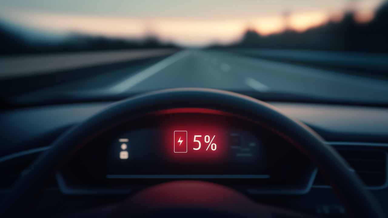 Ile kilometrów przejedzie auto elektryczne na zerowym poziomie baterii?