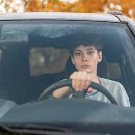 młody kierowca
