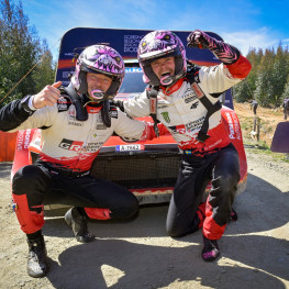 Ilustracja do artykułu: Toyota zapewniła sobie szósty z rzędu tytuł producentów WRC. Solberg wygrał Rajd Chile