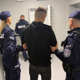 Ilustracja do artykułu: Uciekał kradzionym Oplem i spadł ze skarpy. Policja znalazła w aucie katalizator