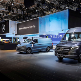 Ilustracja do artykułu: Mercedes pokazał przyszłość vanów na IAA. VLE ma ponad 700 km zasięgu