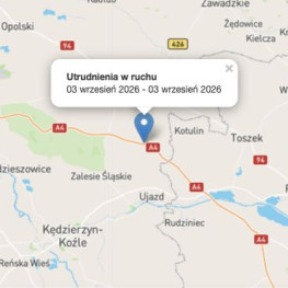 A4 między Kędzierzynem-Koźlem a Strzelcami Opolskimi. Pożar lawety blokuje prawy pas