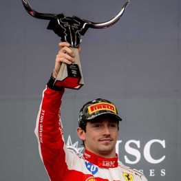 Ilustracja do artykułu: Charles Leclerc drugi w GP USA. Lewis Hamilton finiszował czwarty