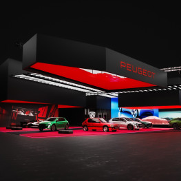 Ilustracja do artykułu: Peugeot pokaże w Paryżu dwa nowe koncepty. Staną na stoisku o powierzchni 1291 m²