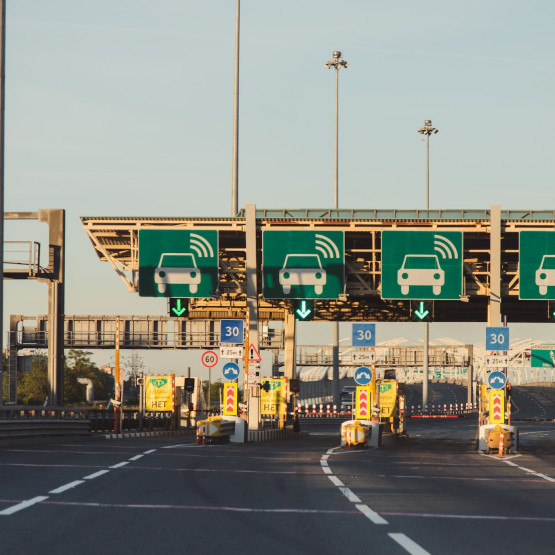 Bramki na autostradzie