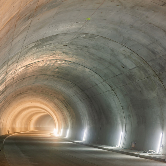 Tunel w budowie