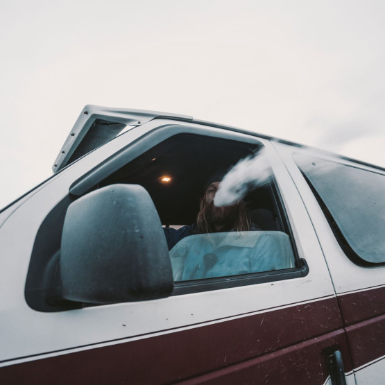 palenie w samochodzie