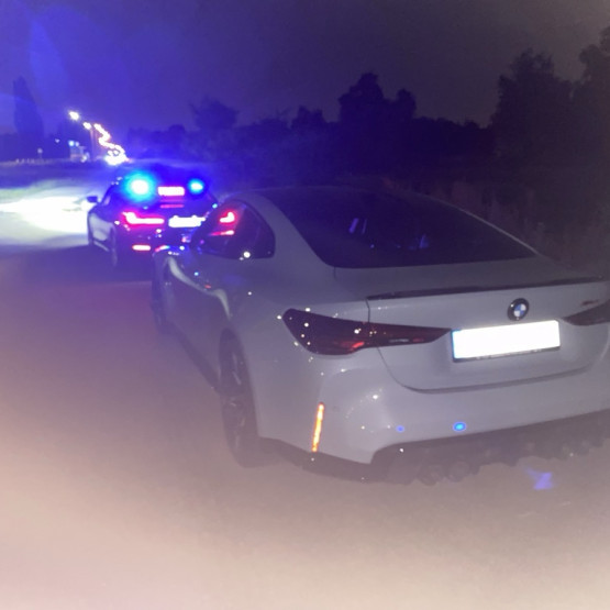 189 km/h na DK14. Kierowca BMW dostał 2500 zł mandatu i 15 punktów