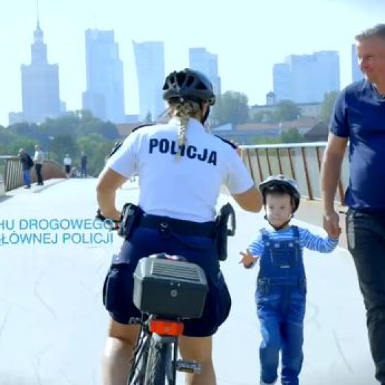 Grafika towarzysząca obchodom Dnia Bez Samochodu, zdjęcie: policja.pl