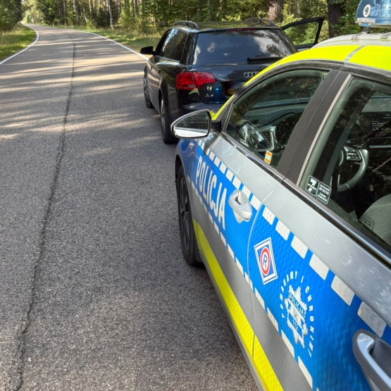 Kontrola drogowa na terenie powiatu piskiego, źródło: pisz.policja.gov.pl