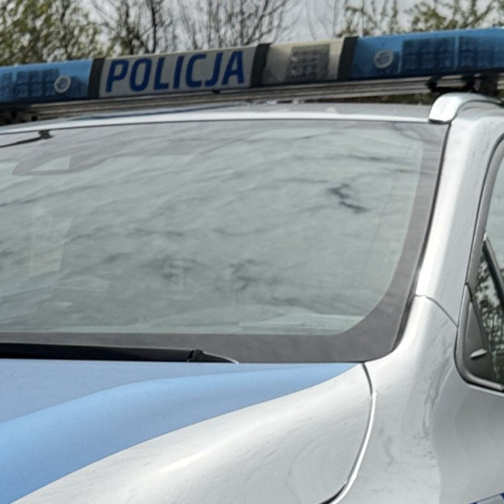 Policyjny radiowóz, zdjęcie z torun.policja.gov.pl