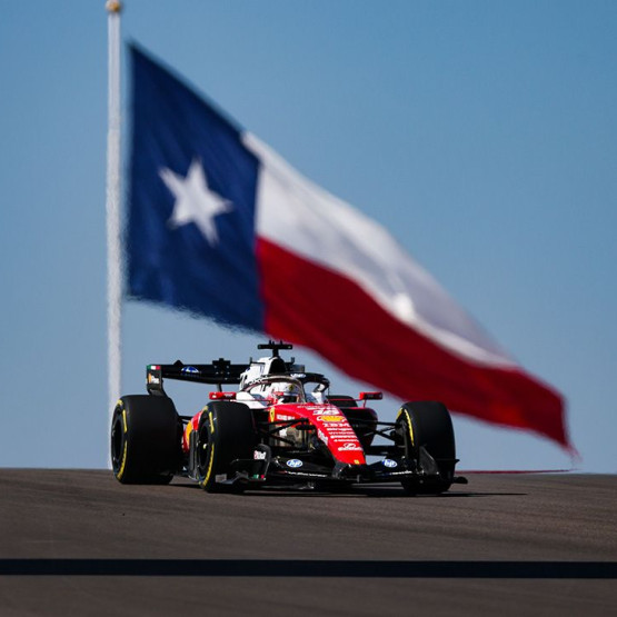 Ferrari przejechało 105 okrążeń w piątek w Austin. Leclerc najszybszy w obu treningach
