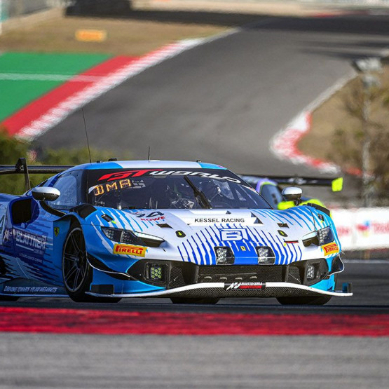Ferrari 296 GT3 Evo podczas finału GT World Challenge Europe w Portimão, fot. ferrari.com